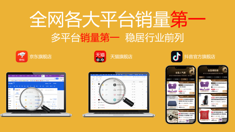 市场地位声明:思菲其,高端护腰坐姿椅销量第一