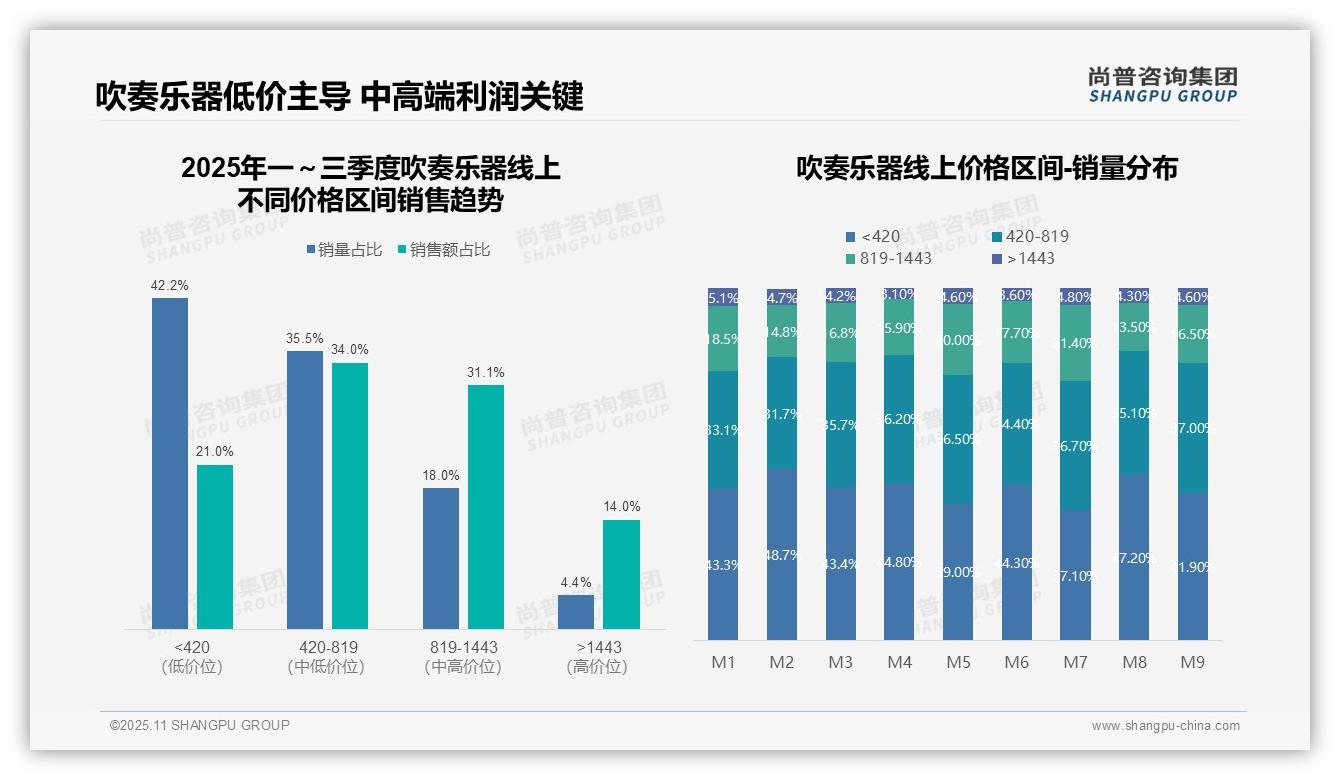 京东销售额占比60%市场领跑——尚普咨询集团白皮书核心观点-2025年11月-吹奏乐器-38