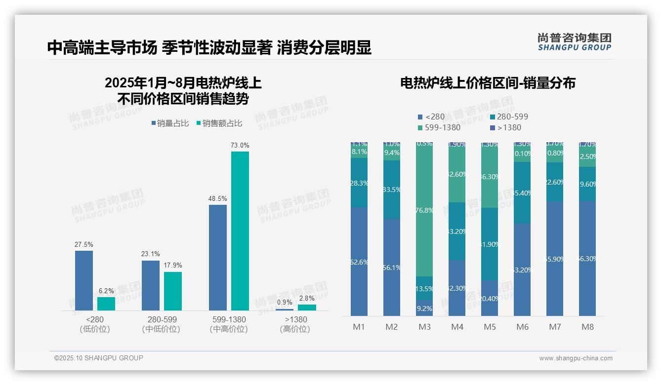 京东平台电热炉销售占比99.8%——尚普咨询集团最新报告证实-2025年10月-电热炉-38