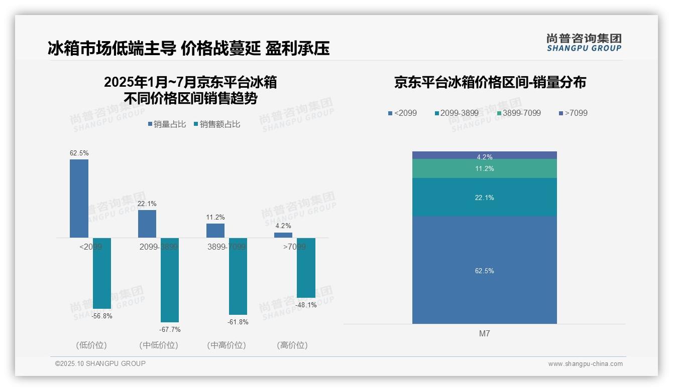 抖音中端市场贡献40.5%销售额，尚普咨询集团报告给出权威数据-2025年10月-冰箱-38