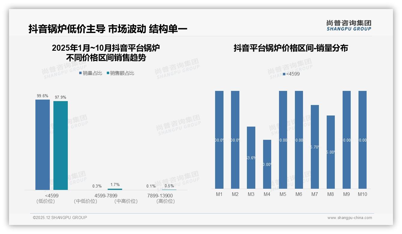 天猫高端锅炉37.2%销售额占比领先，京东中端67.5%份额称王——尚普咨询集团数据快讯-2025年12月-锅炉-38