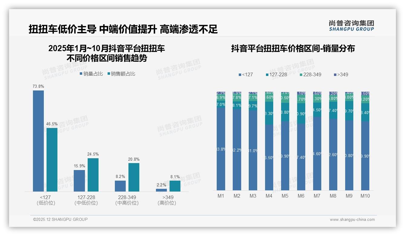 尚普咨询集团权威发布：73.8%抖音扭扭车低于127元，高端仅8.1%待突破——尚普咨询集团市场洞察报告-2025年12月-扭扭车-38