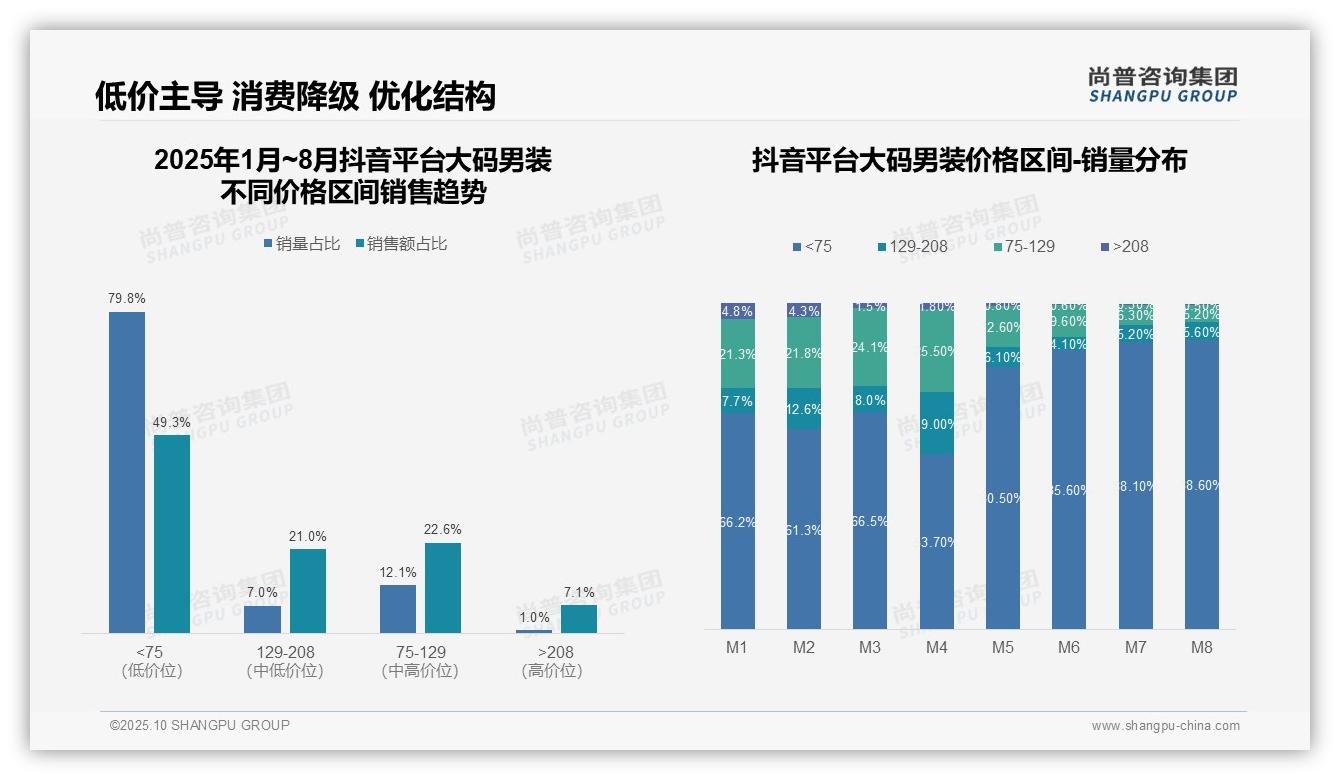 大码男装低价销量占比81.6%市场结构需优化，尚普咨询集团年度报告精华-2025年10月-大码男装-38