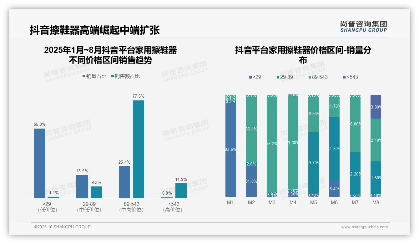 重磅发现：抖音高端擦鞋器销量跃升23.3%，尚普咨询集团报告发布-2025年10月-家用擦鞋器-38