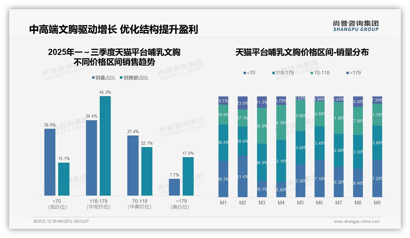 100-200元价格带占41%哺乳文胸中端消费最吃香——尚普咨询集团品类洞察-2025年12月-哺乳文胸-38