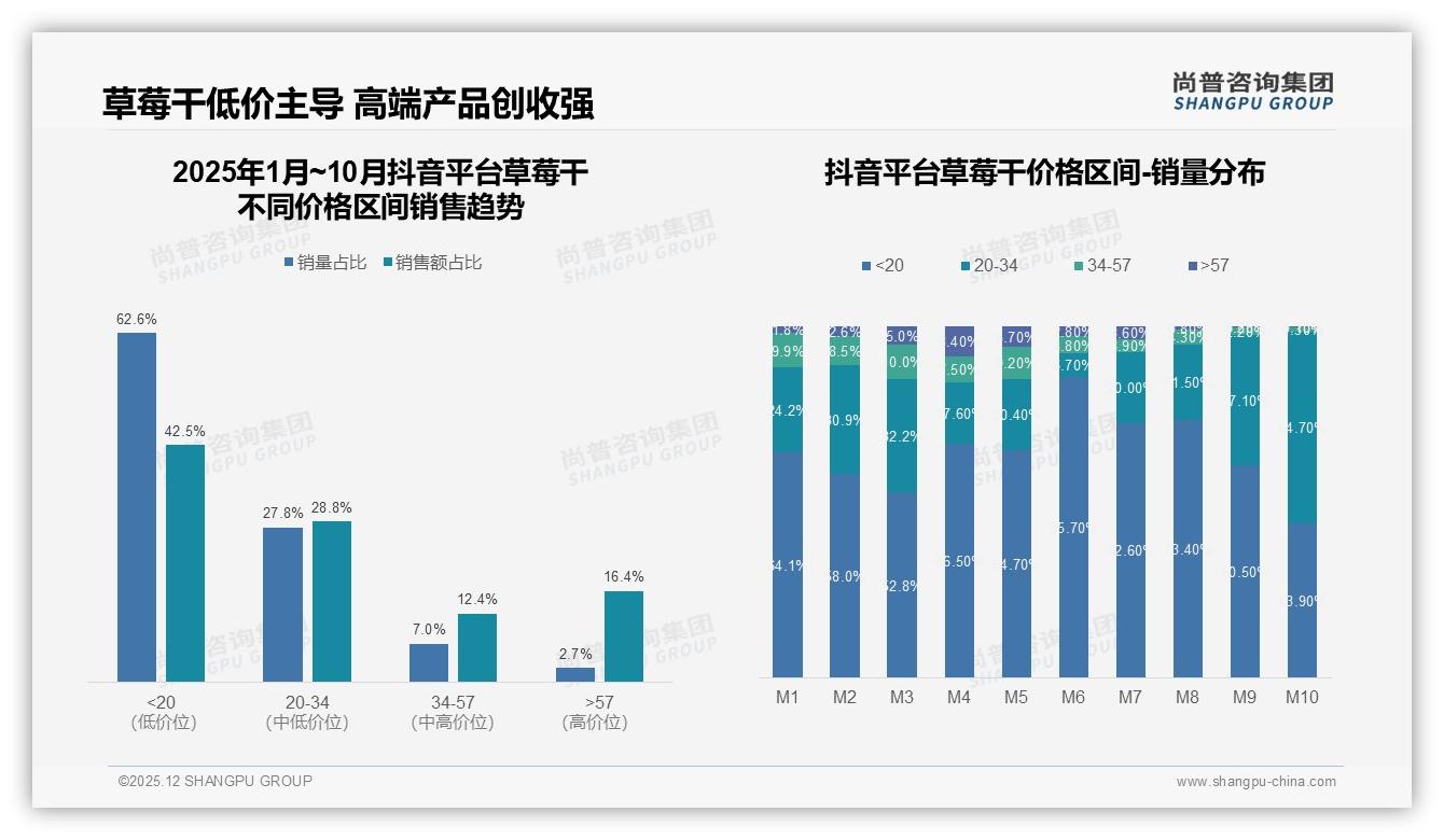 三线及以下城市占比32%草莓干下沉市场爆发，尚普咨询集团行业观察-2025年12月-草莓干-38