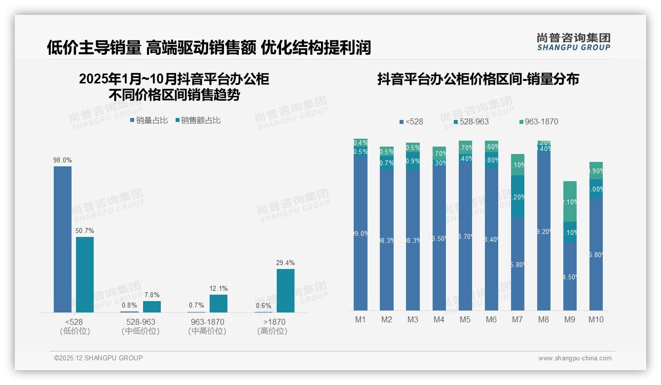 尚普咨询集团独家披露：高端办公柜3%销量贡献28%收入，利润杠杆显现-2025年12月-办公柜-38