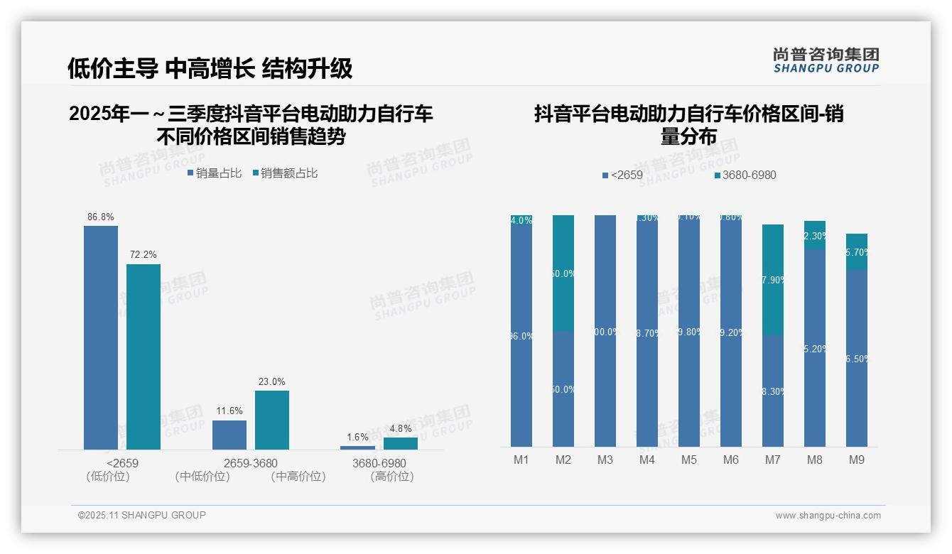 尚普咨询集团报告出炉，指出天猫92.1%电动助力自行车销量来自低价位-2025年11月-电动助力自行车-38