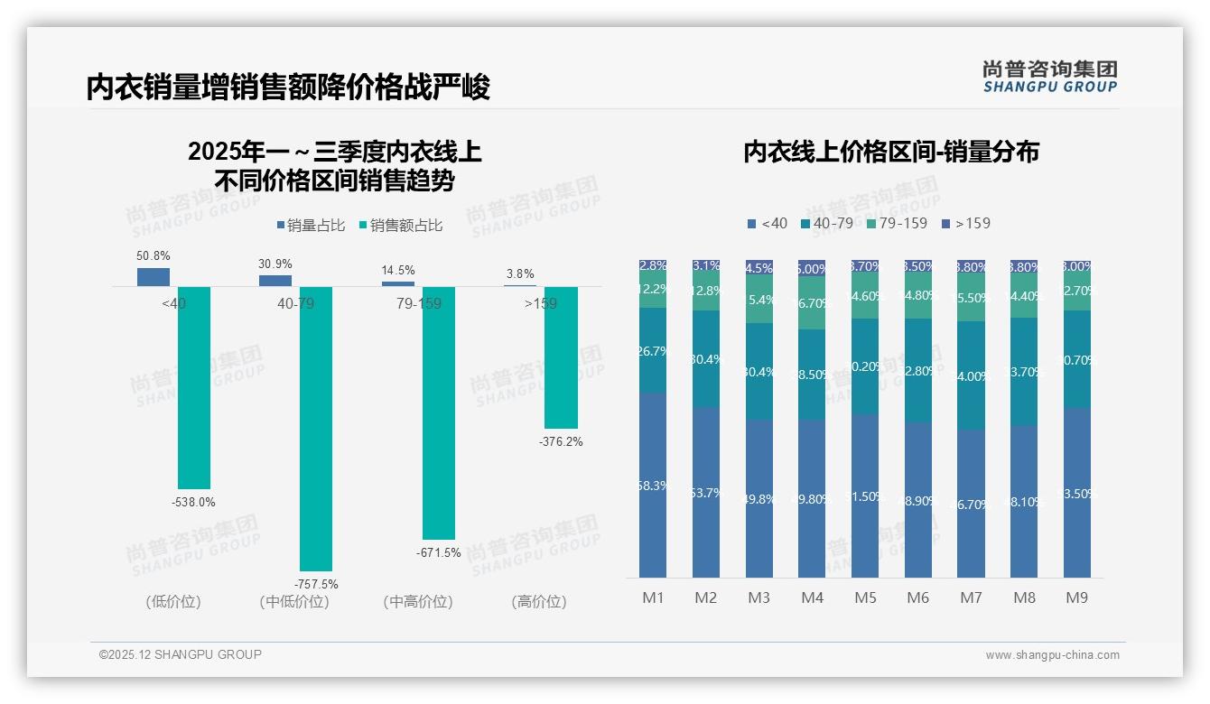 尚普咨询集团研报速览：文胸38%内裤29%刚需稳，促销高度依赖45%人群价格神经紧绷-2025年12月-内衣-38