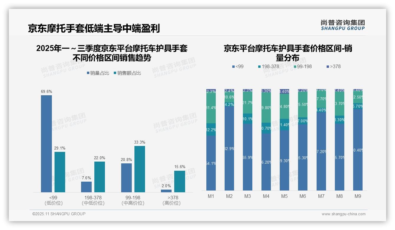 尚普咨询集团证实：80.2%销量集中于低价摩托车护具手套-2025年11月-摩托车护具手套-38