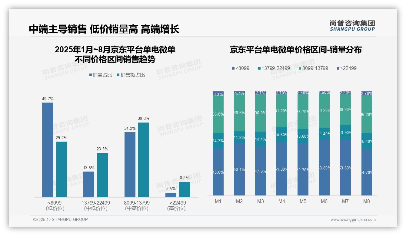 抖音单电微单97.6%销售额来自低价市场——尚普咨询集团独家报告-2025年10月-单电微单-38
