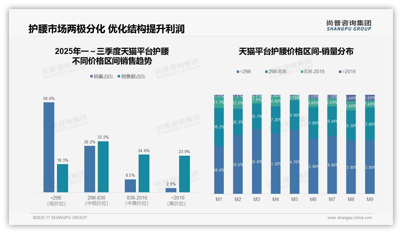 抖音平台护腰中高端销售额占比43.5%——尚普咨询集团市场研究报告-2025年11月-护腰-38