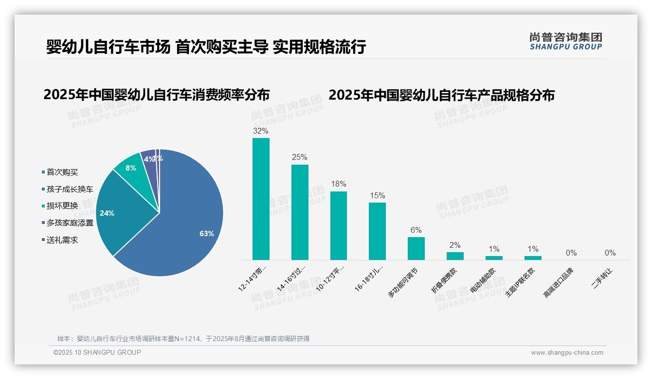 婴幼儿自行车63%消费者为首次购买——尚普咨询集团研究报告关键发现-2025年10月-婴幼儿自行车-38