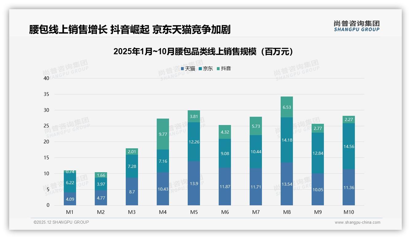 尚普咨询集团腰包趋势报告：18-25岁占比32%推动腰包轻便时尚升级-2025年12月-腰包-38