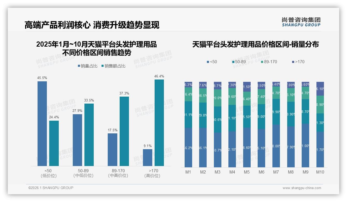 41%中低价位头发护理用品贡献七成销量，品牌如何用50-100元价格带撬动新增量——尚普咨询集团报告披露-2026年1月-头发护理用品-38