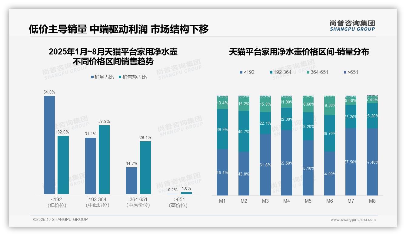 一文读懂抖音平台88.3%净水壶销售聚焦中高端：尚普咨询集团报告精编-2025年10月-家用净水壶-38