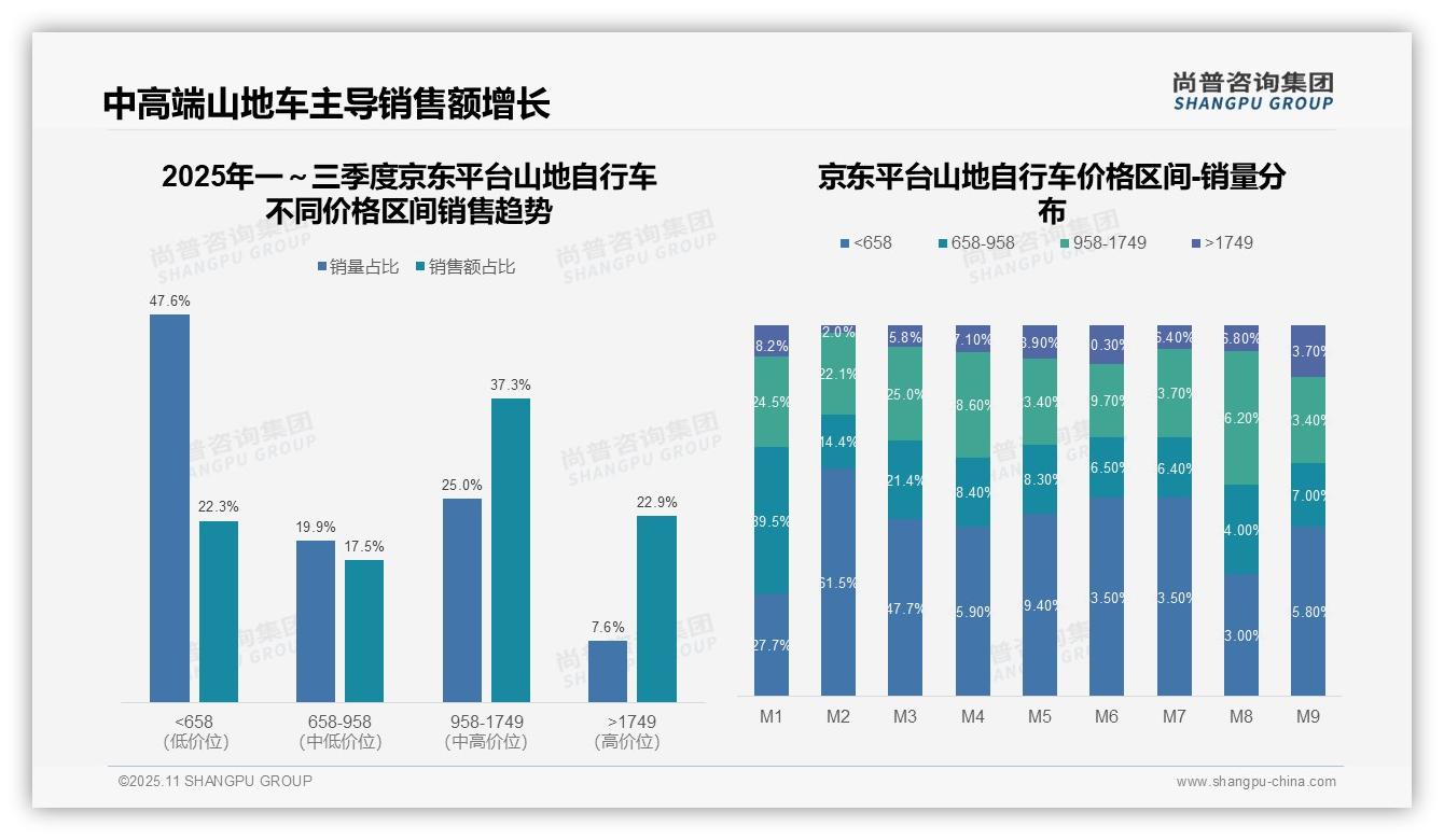 高端山地自行车19.9%销售额贡献，尚普咨询集团年度报告精华-2025年11月-山地自行车-38