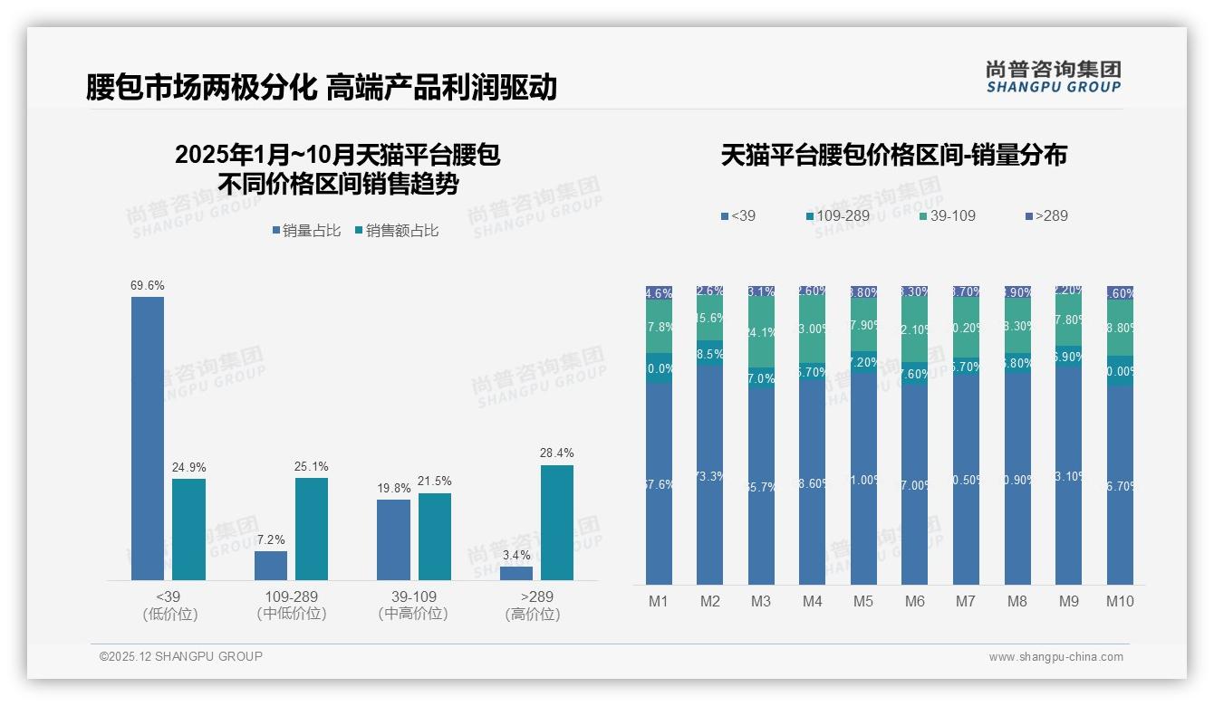 尚普咨询集团腰包趋势报告：18-25岁占比32%推动腰包轻便时尚升级-2025年12月-腰包-38