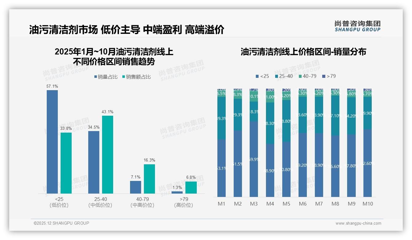 尚普咨询集团权威发布：58%女性中青年主导油污清洁剂，中高价位盈利机会显现-2025年12月-油污清洁剂-38