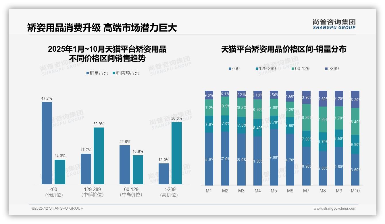 冬季31%销售高峰，矫姿用品100-300元价格带占38%支出——尚普咨询集团消费研究-2025年12月-矫姿用品-38