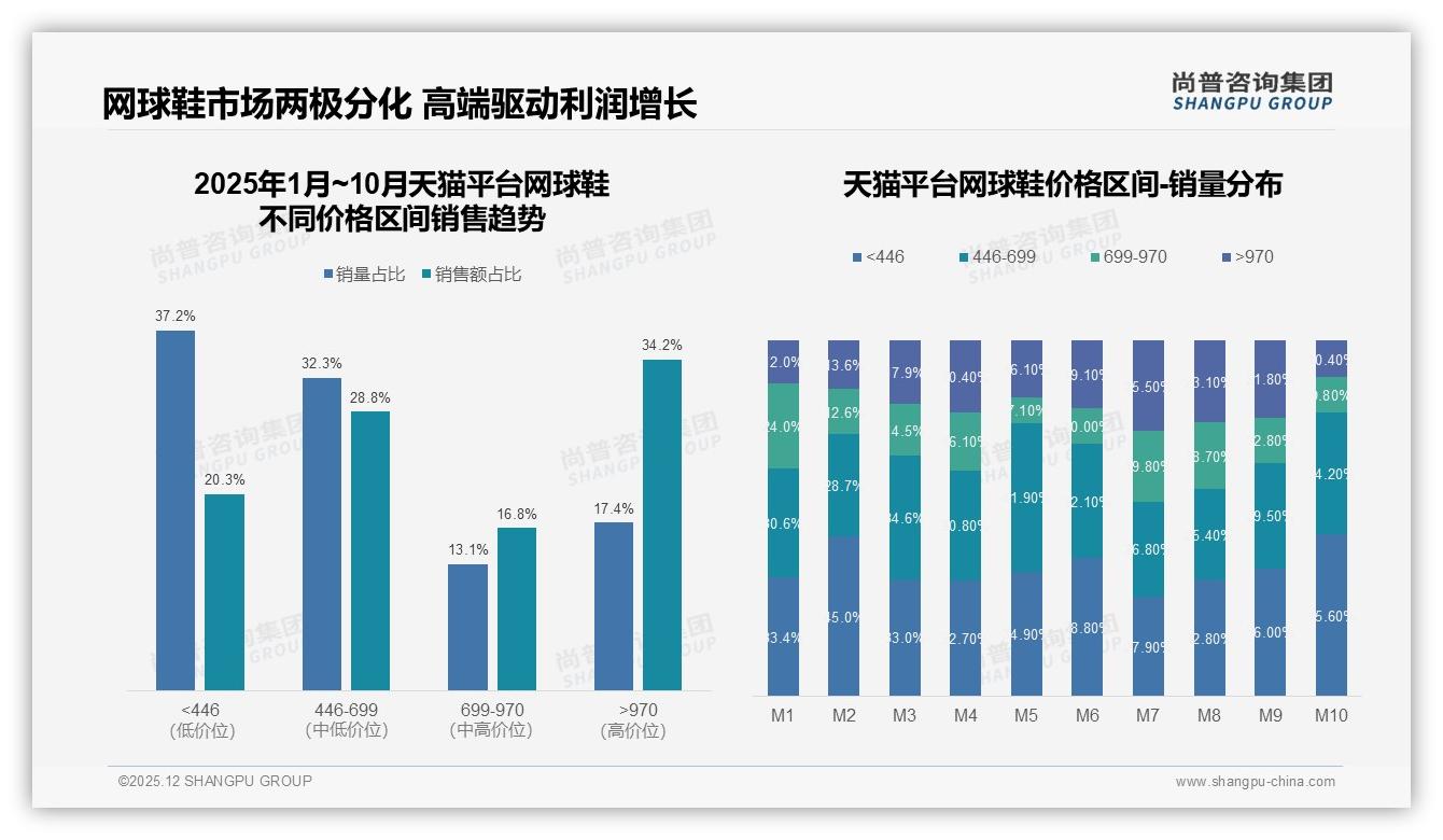 尚普咨询集团品类洞察：26-35岁男性占31%推动网球鞋中端市场扩容-2025年12月-网球鞋-38