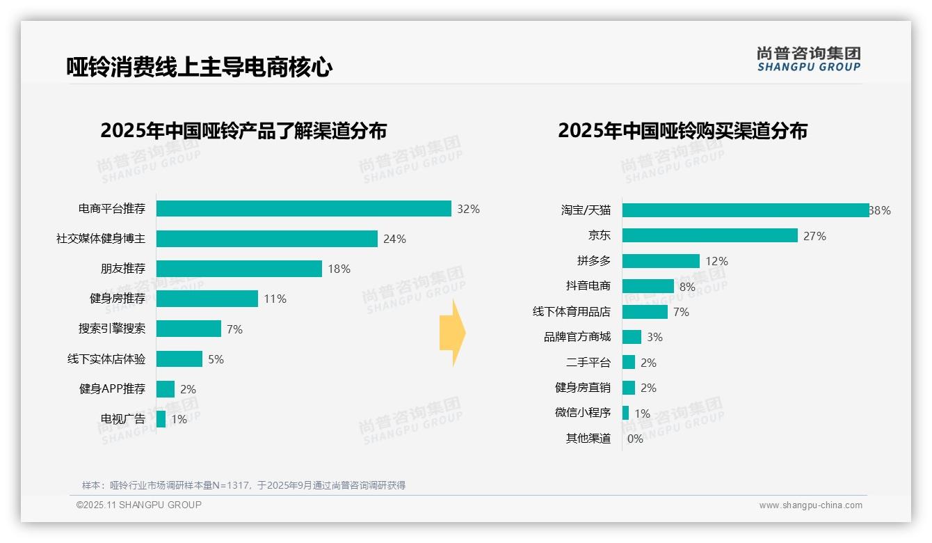 41%消费者选择中等价位哑铃——尚普咨询集团最新报告证实-2025年11月-哑铃-38