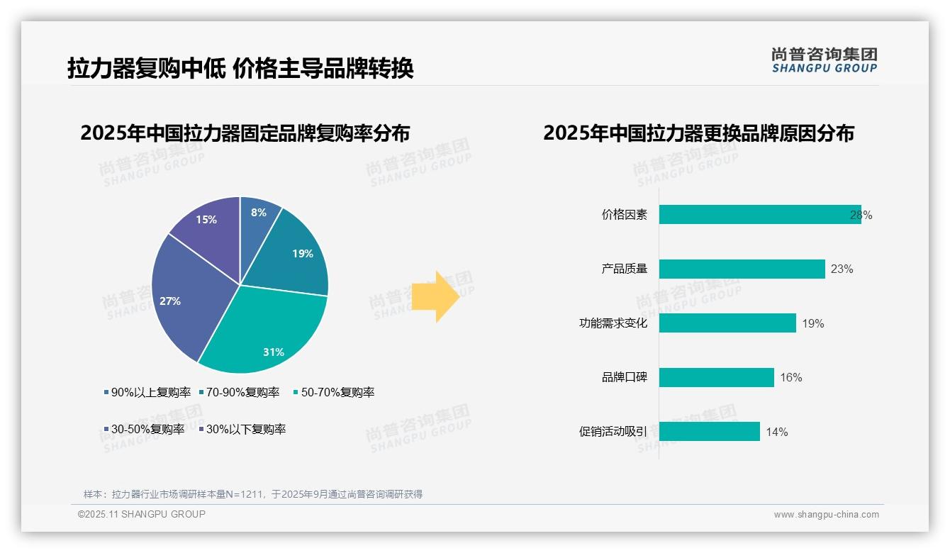 尚普咨询集团报告出炉，指出67%拉力器消费者偏好国产品牌-2025年11月-拉力器-38