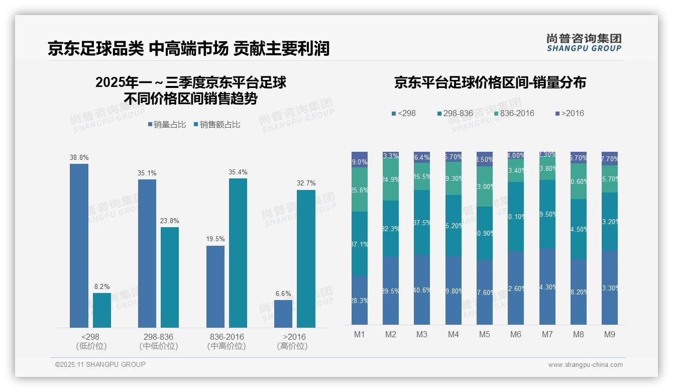 重磅发现：抖音足球中高价格带占比43.5%_领跑电商销售，尚普咨询集团报告发布-2025年11月-足球-38