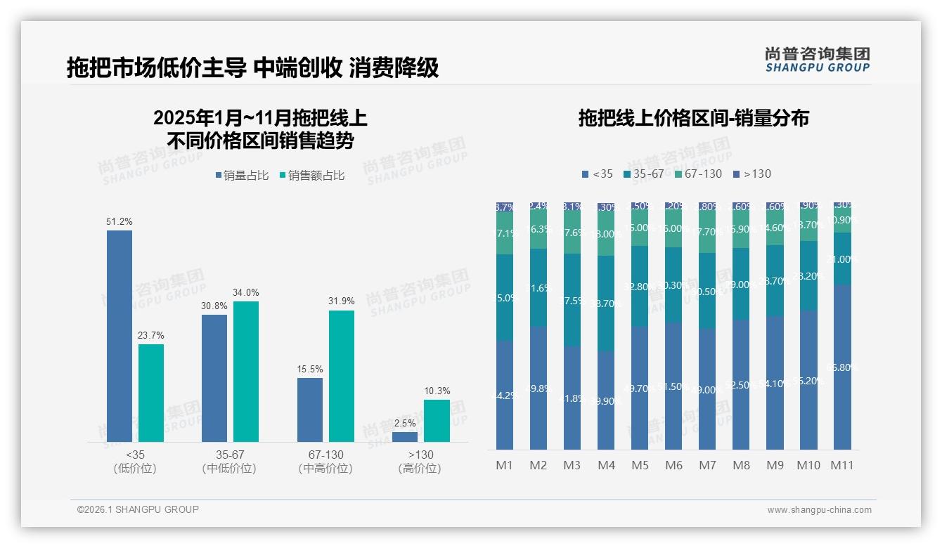 尚普咨询集团数据洞察：女性消费者58%主导拖把决策，26~35岁占比34%激活低线市场-2026年1月-拖把-38