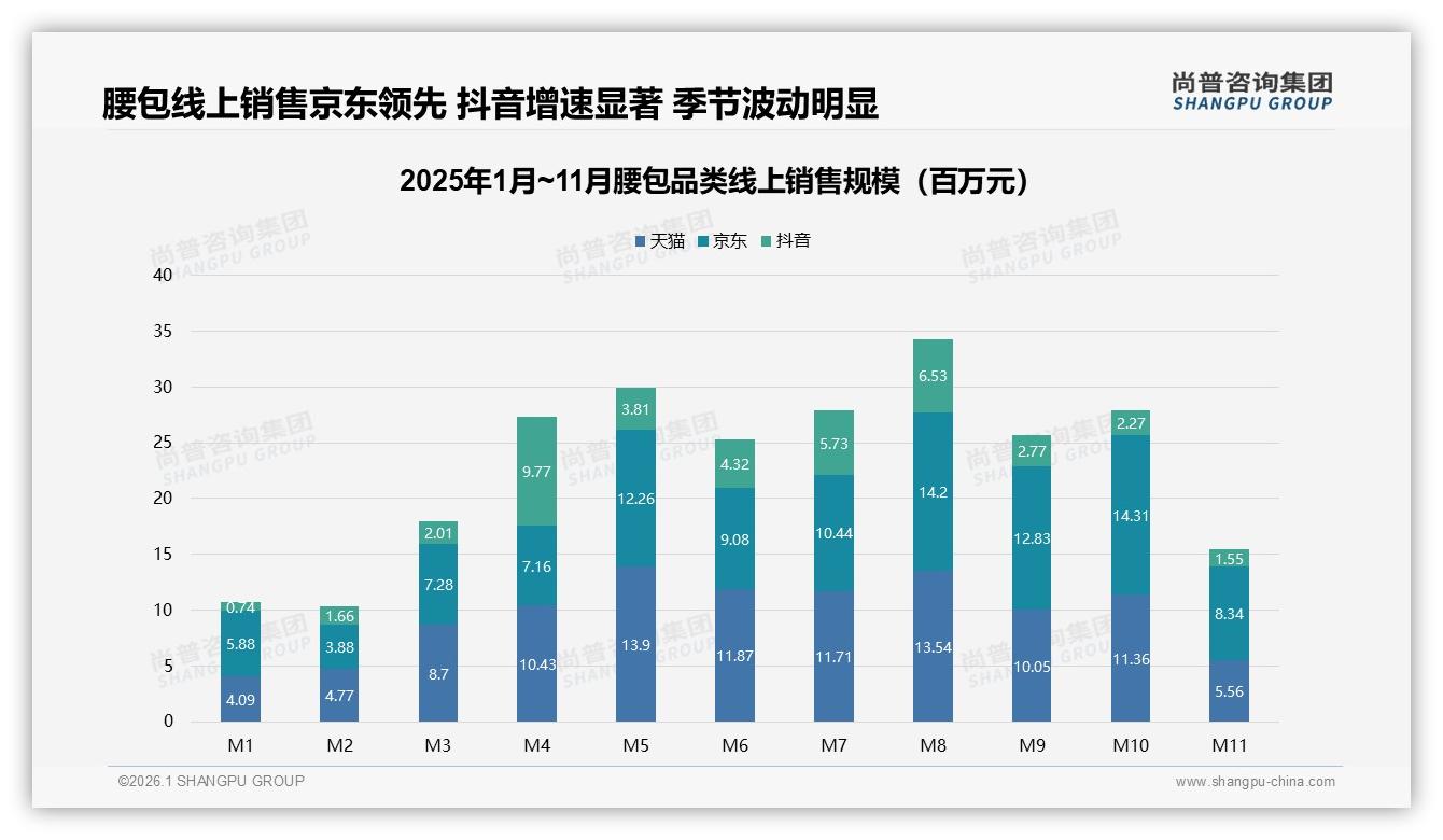 尚普咨询集团数据洞察：26至35岁人群占31%腰包消费，中等收入月入5~8万成主力-2026年1月-腰包-38