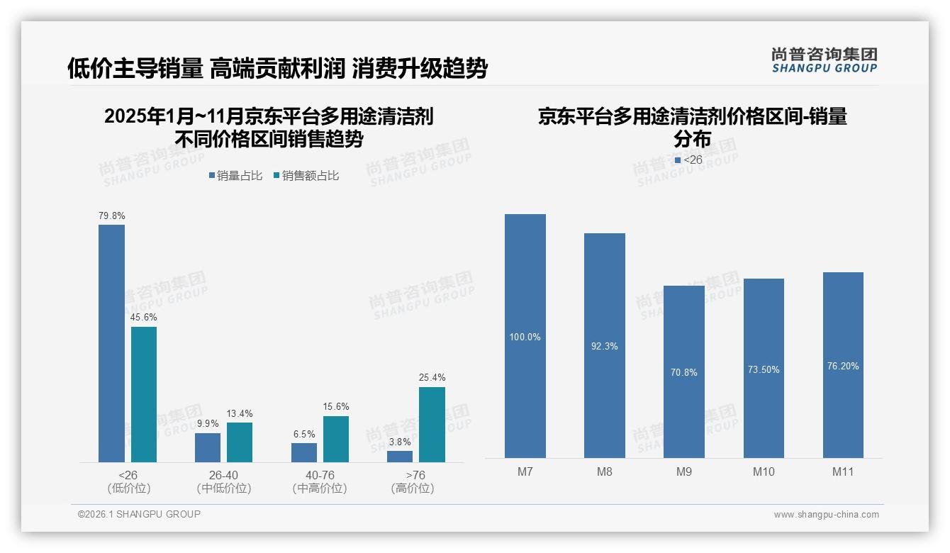 尚普咨询集团行业透视：抖音57%销售占比超天猫，0.01亿京东空白，多用途清洁剂渠道再分配-2026年1月-多用途清洁剂-38