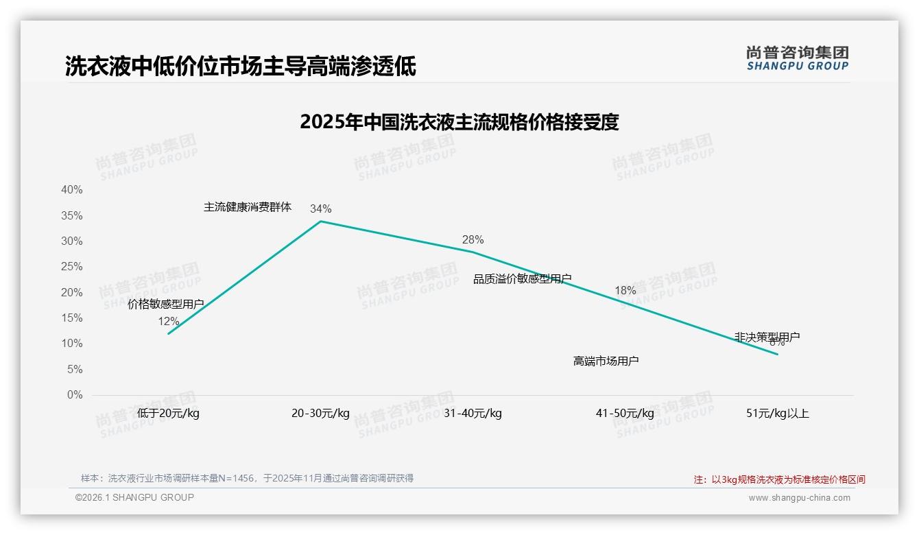 尚普咨询集团专题解读：78%国产洗衣液主导市场，高端进口仅22%份额如何突围-2026年1月-洗衣液-38