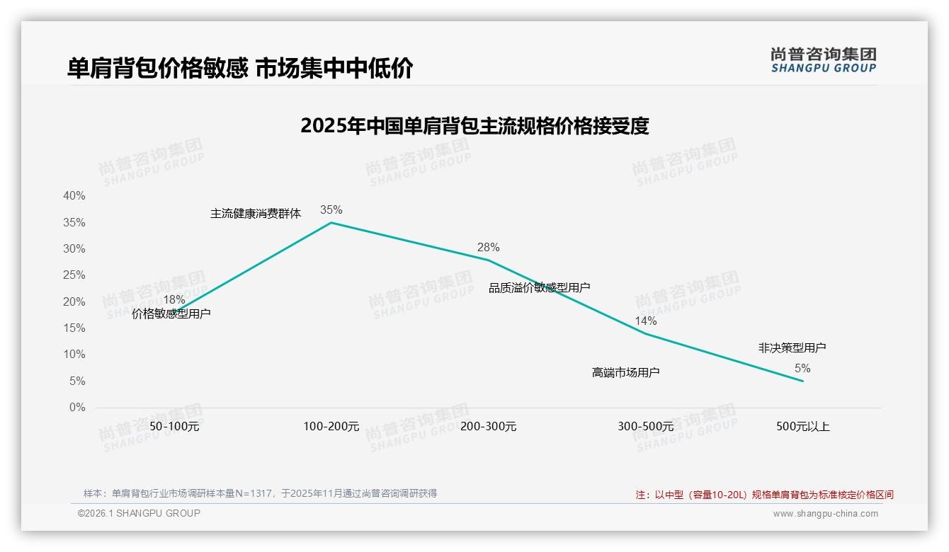 尚普咨询集团报告解读：18到35岁女性占60%单肩背包消费主力人群-2026年1月-单肩背包-38
