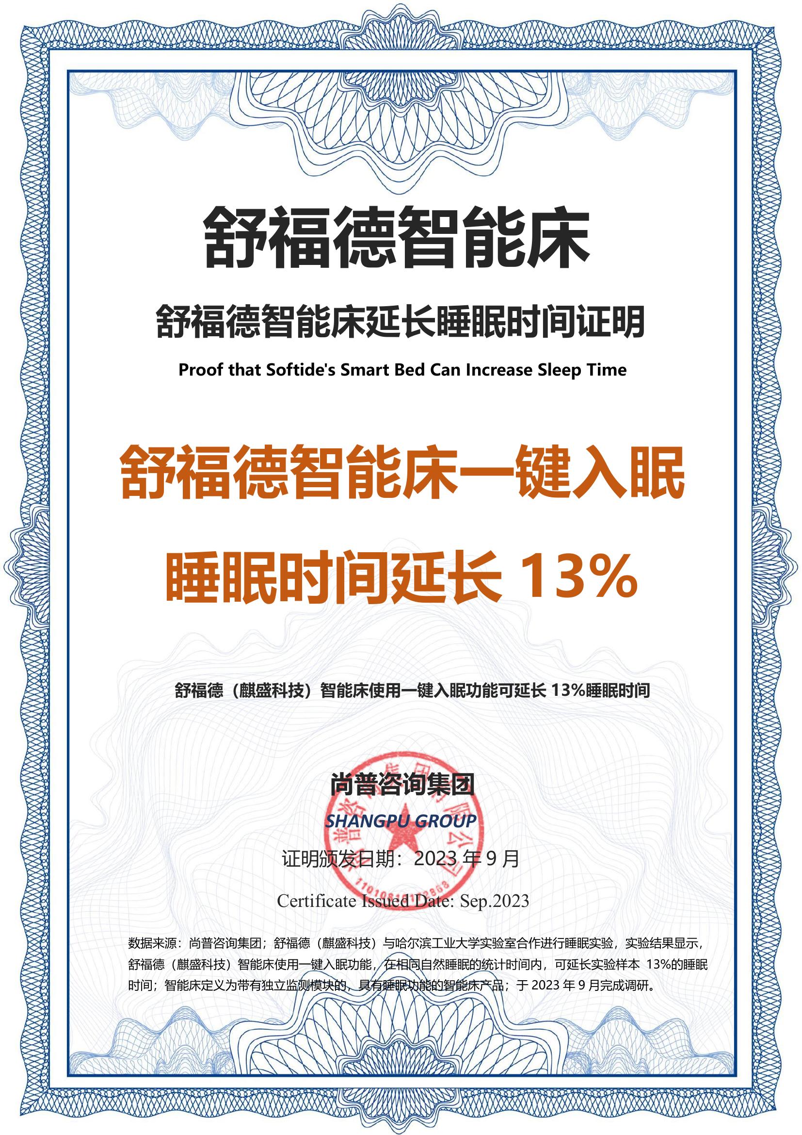 199-舒福德智能床-麒盛科技股份有限公司